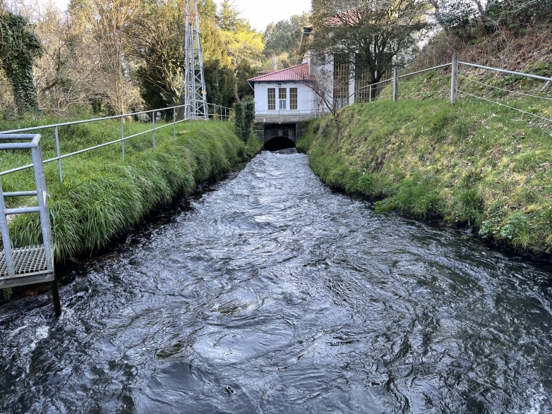 Estudio previo para una nueva barrera s&oacute;nica de peces en la CH Caranto&ntilde;a