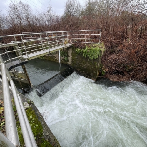 Suministro de equipos ALNUS-BSP para SOLVAY (río Saja, Cantabria, España)